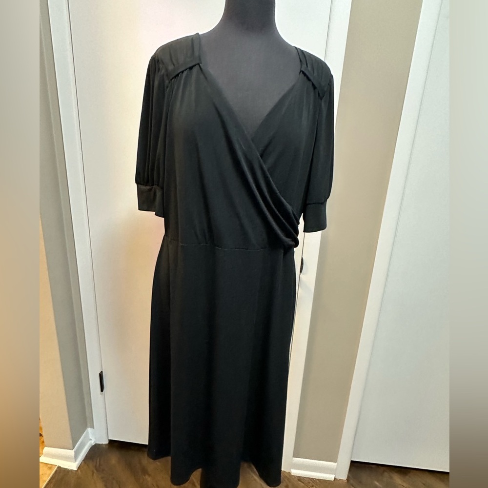 Merona Black Short Sleeve Dress
